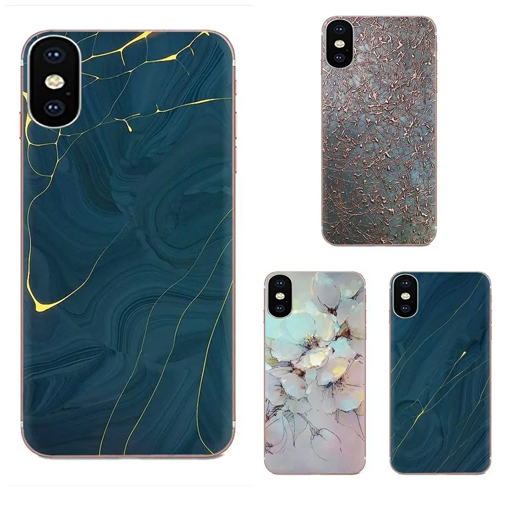 Мягкий ТПУ Новое поступление Роскошная золотая фольга Bling Marble для Xiaomi Redmi Mi 4 7A 9T K20