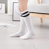 1-9 Years Kids Boys Toddlers Girls Socks Knee High Long Soft Cotton Baby Socks Stripped Children Socks School Clothes 2