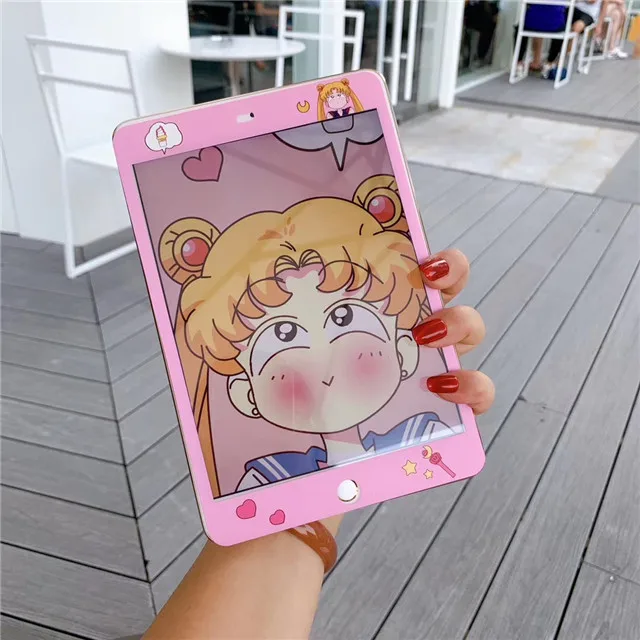 7,9 дюймов закаленное стекло для iPad Mini 4/Mini 5 протектор экрана Карта Captor Sakura аниме Сейлор Мун фрукты Розовая пантера узор - Цвет: 3