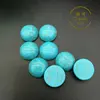 Wholesale 10 pcs /Lot 15~35 mm Half round Flat Back Cabochons Natural stone Howlite striated turquoise  ,DIY Jewelry Findings ► Photo 2/6
