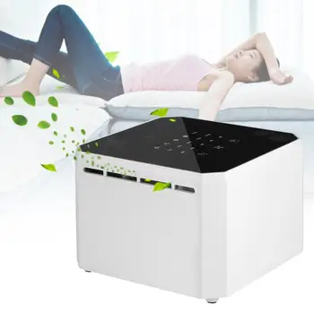 

Desk Air Purifier Mini Negative Ion Purifier Smoke Dust Formaldehyde Removal US Plug 110-240V