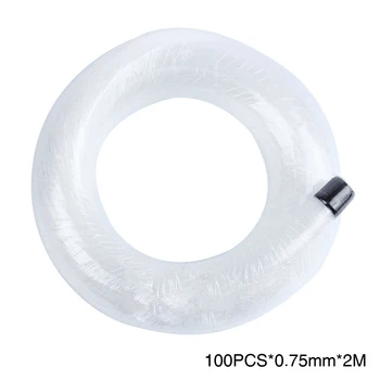 

Optical Fiber Light Ceiling Transparent Led Plastic Cable PMMA Wire Emitting Replacement End Glow DIY Clear Decorative