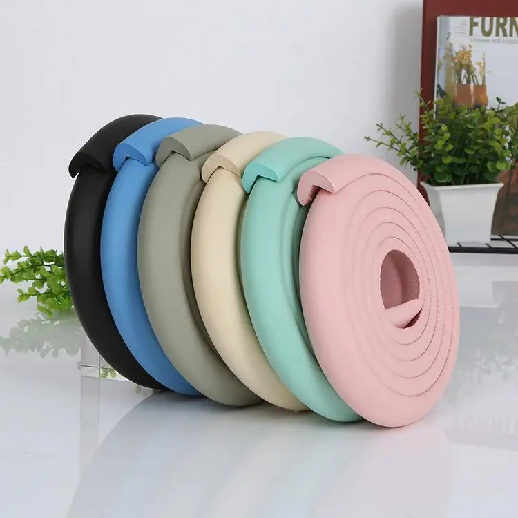 Table Corner Protector 2M U Shape Extra Thick Baby Safety Furniture Table Protector Edge Corner Desk Cover Protective Tape Foam Corners Bumper Guard