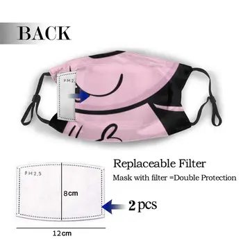 

protective mask with filter Bacon Schmacon anti dust PM2.5 reuse adult teen child girl