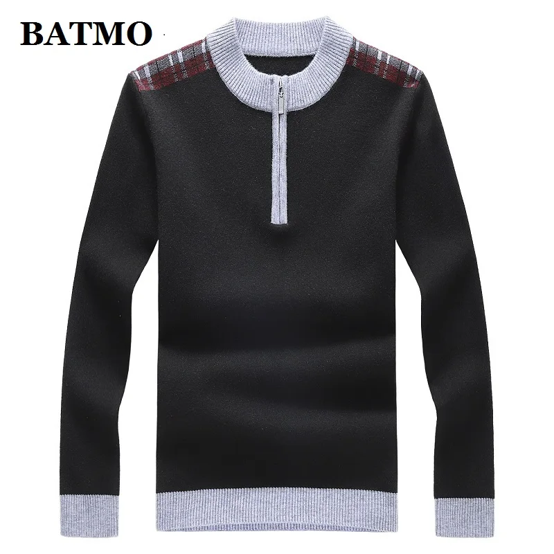 BATMO Новое поступление осенний высококачественный мужской свитер, мужские пуловеры больших размеров M-8XL 9992