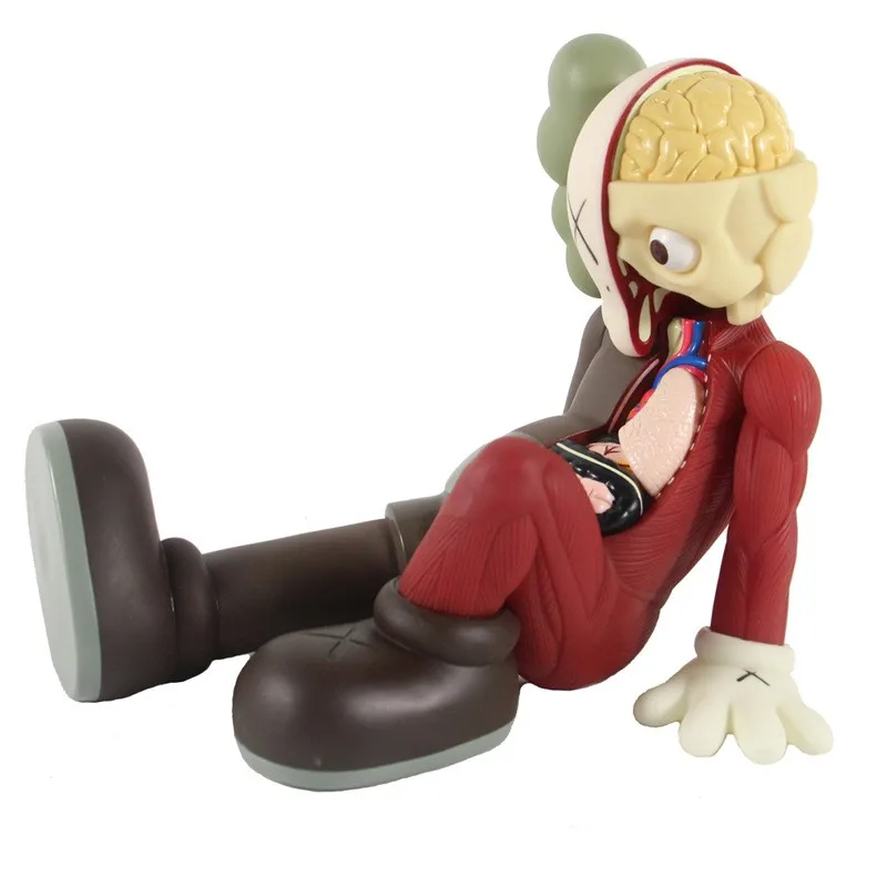 

23cm Anatomy Bear Bricklys Companion Resting Place Action Figures Blocks Bears PVC Dolls Collectible Model Toys Decoration