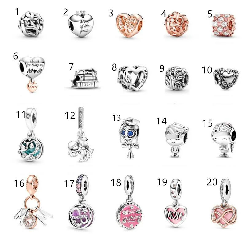

925 prata esterlina 1:1 qualidade graduacao temporada charme dia das maes presente caber original pan pulseira feminino