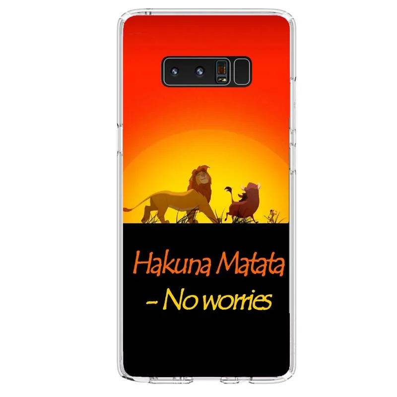 Король Лев Pumba(Пумба) Акуна Матата чехол из мягкого ТПУ для samsung A30 A50 S10LITE S9 S7 S8 S9PIUS S7EDGE 2018A8 A6 NOTE9 NOTE8 - Цвет: TPU