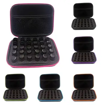 

Essential Oil Storage Bag Box 30 Bottles EVA For 3ml Essence Oil Bottles Carrying Case Travel Home Portable Handbag Organizer