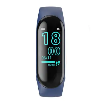 

Sports Smart Band Blood Pressure Oxygen Sleep Monitoring Color Screen Smart Bracelet Color Screen Heart Rate Monitor