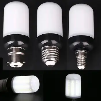 

E27/E14/B22 White LED Corn Light Replacement 9W AC220V 4500LM 81SMD 5736 Bulb