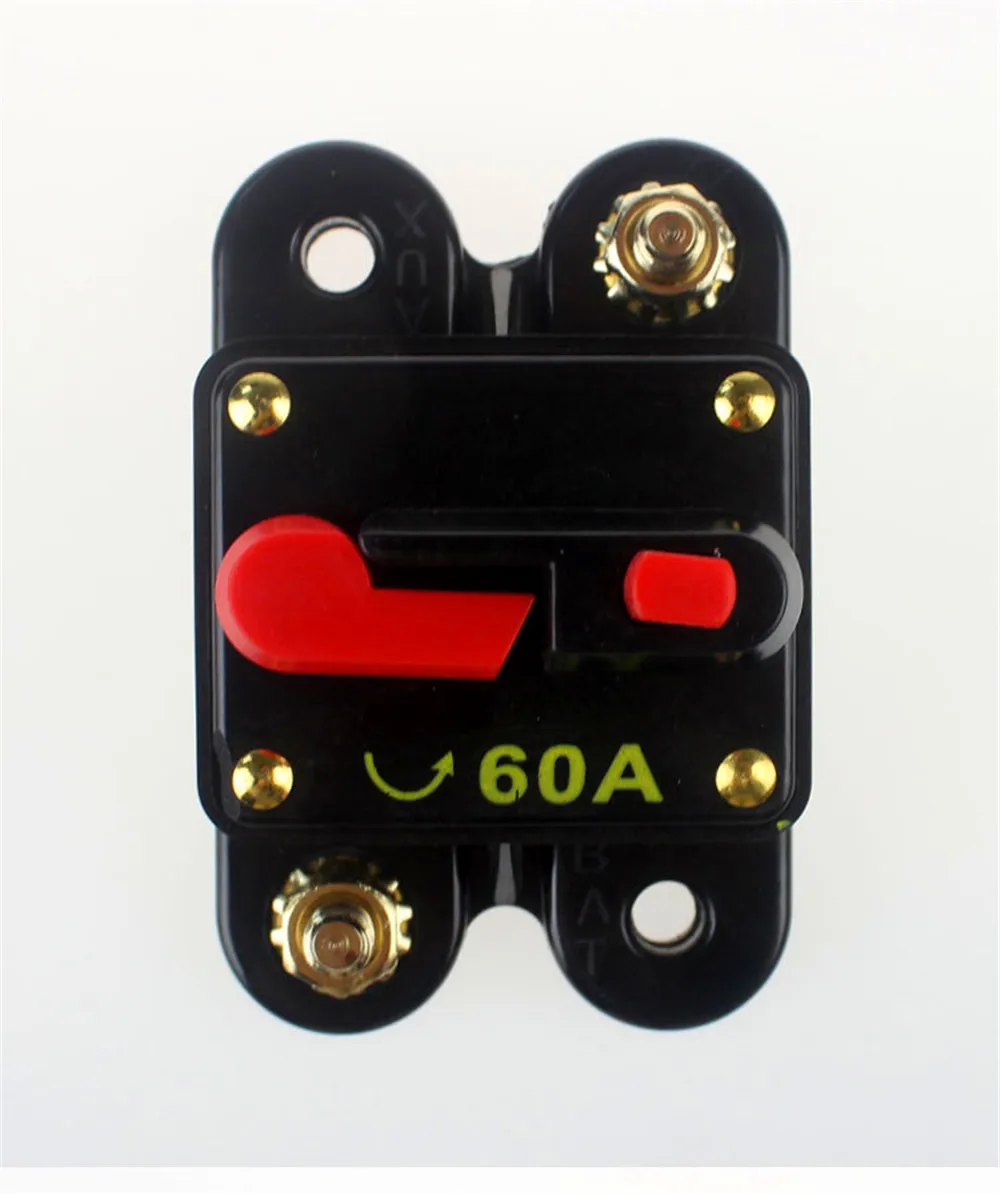 

12V -24V Recoverable Car audio fuse holder Self-recovery circuit breaker 50-300A