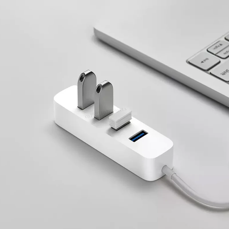 Xiaomi 4 порта USB3.0 хаб с резервным интерфейсом питания USB удлинитель концентратора удлинитель коннектор адаптер для планшетного компьютера