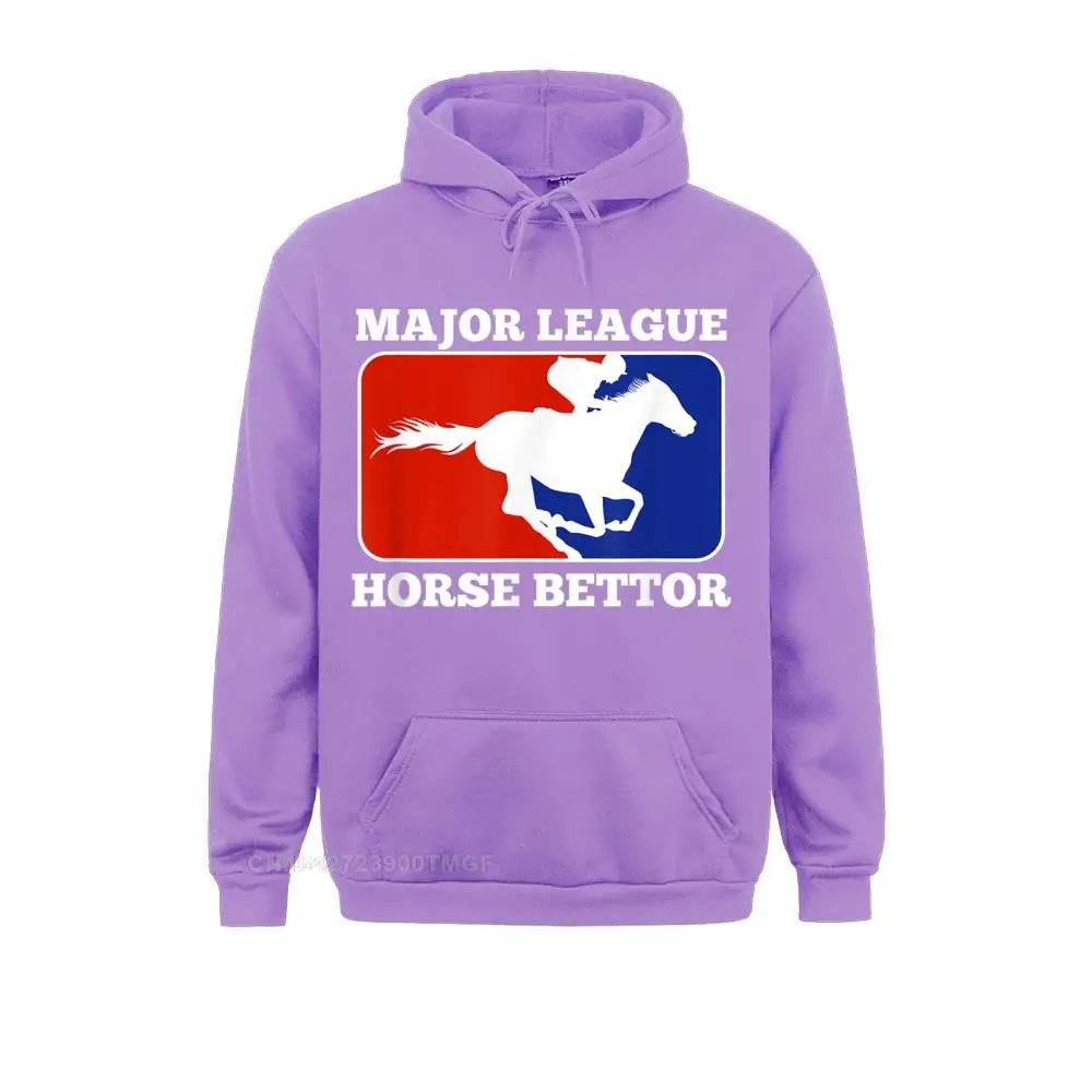 Customized Major League Horse Bettor Gambling Racing Betting Derby Gift T-Shirt__18153 Mens Sweatshirts Wholesale Thanksgiving Day Long Sleeve Hoodies  Clothes Major League Horse Bettor Gambling Racing Betting Derby Gift T-Shirt__18153purple