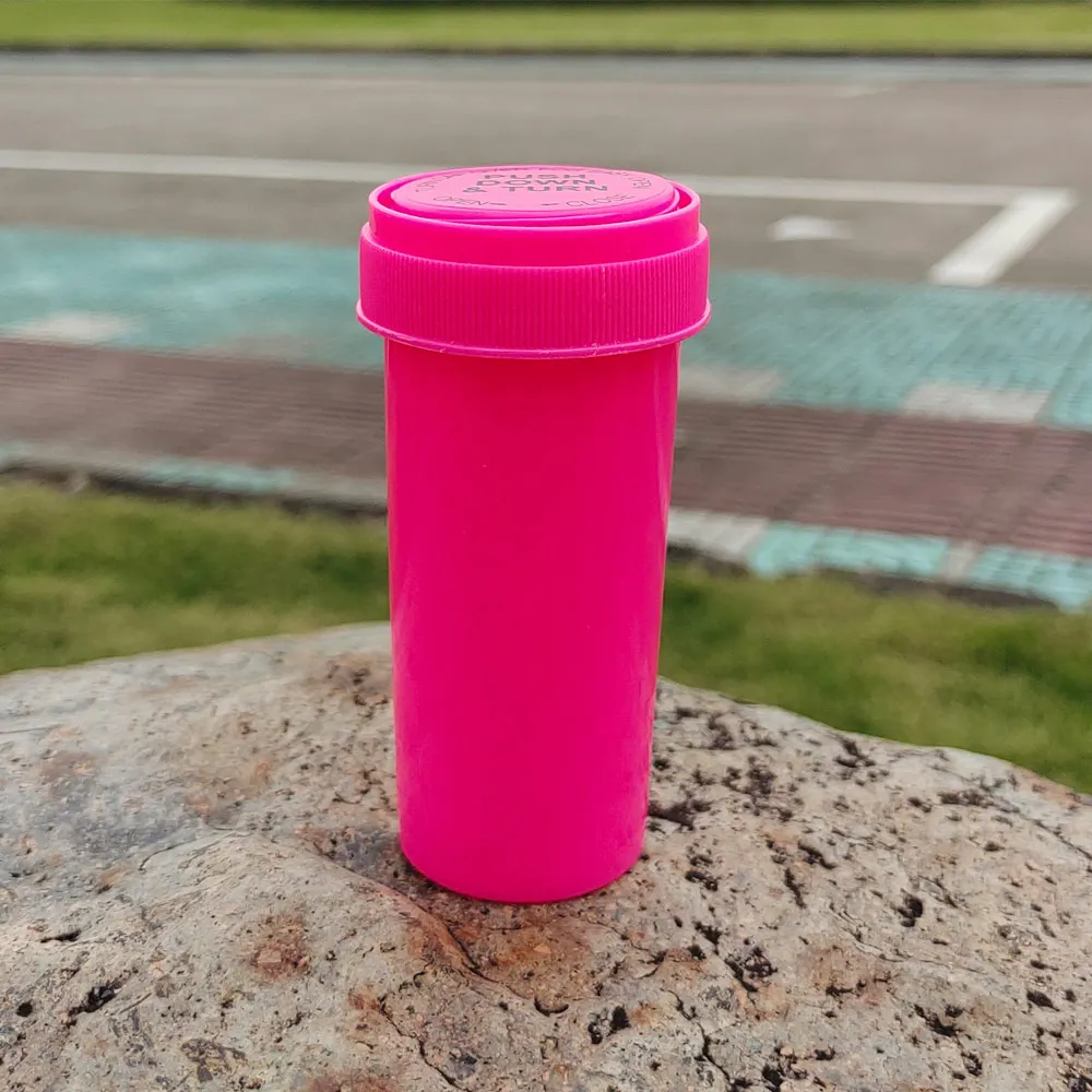 Pink Pill Bottle: Pink Pharmacy Vials For Medical Marijuana