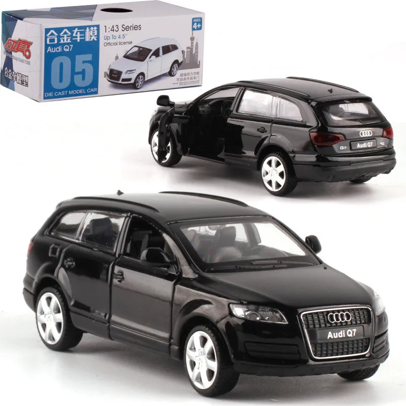 Изысканная модель спортивного автомобиля 1:43 Q7 H3 Beetle Velar pickup имитация литых под