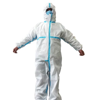 

Virus disposable protective Suit Antibacterial Anti-Viruses Isolation clothing Chemical protection suit Dust-proof protection