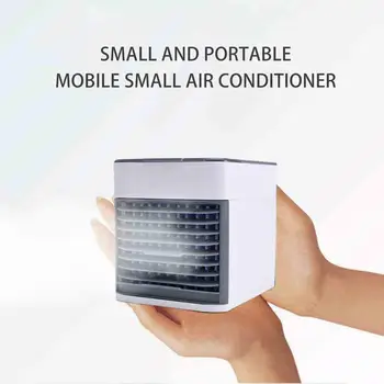 

5th Generation Usb Ice Cooling Fan Mini Evaporative Cooler Humidifier Cooling Fan Usb Personal Air Conditioner for Home Office