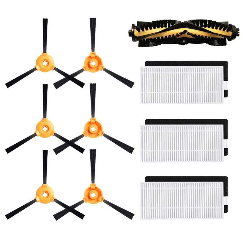 

Replacement for Deebot N79S Main Brush, Filter, Side Brush Accessory Kit for Ecovacs Deebot N79 N79S Robotic Vacuum Cleaner