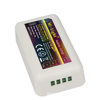 

MIlight FUT035 2.4GHz RGB+CCT Strip Controller 6A/Channel 12~24V 2.4GHZ Wireless Total output Max.10A Controller