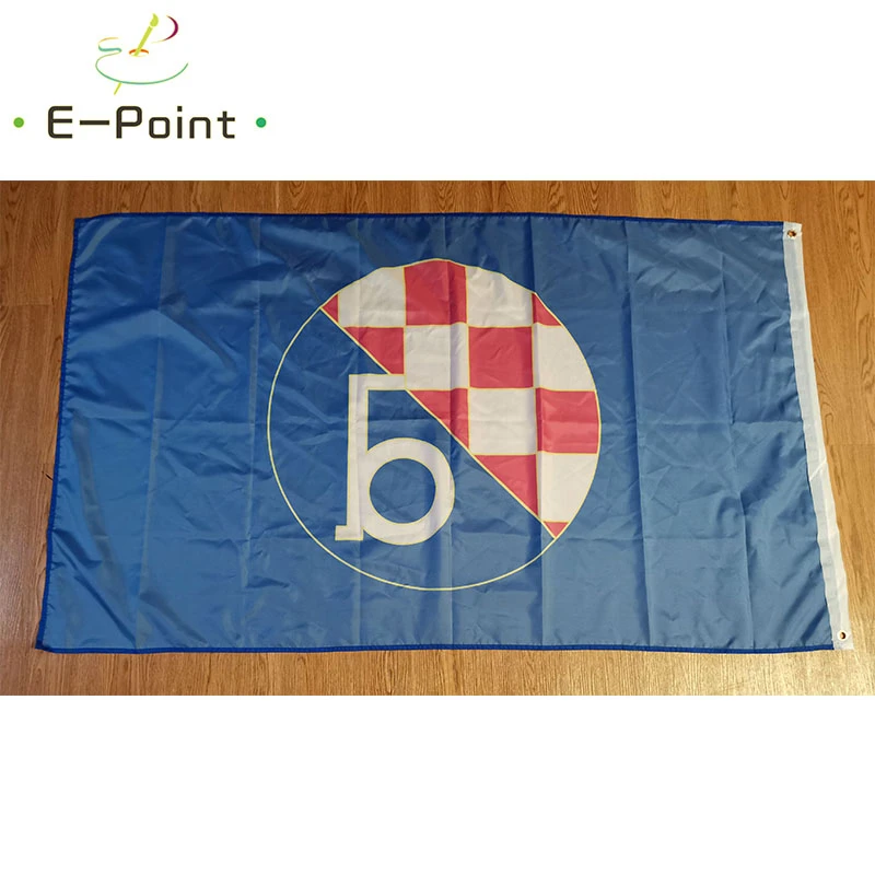 Хорватия GNK Динамо Загреб 3 фута * 5 футов (90*150 см) размер рождественские украшения