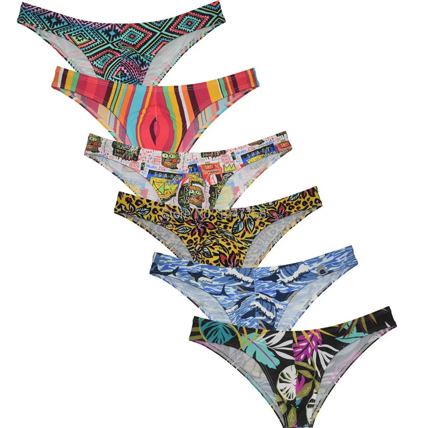 Пикантные дерзкие трусы с полуобложкой мужское нижнее белье бикини джоки