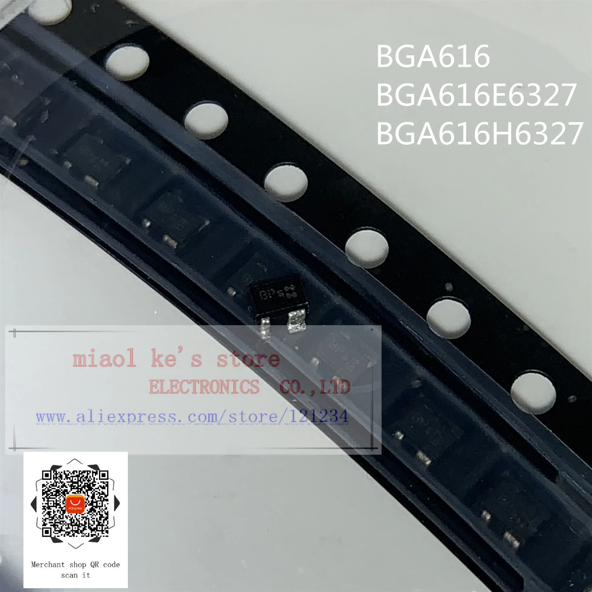 

[10pcs/1lot]100%New original: BGA616 BGA616E6327 BGA616H6327 - IC AMP CDMA 0HZ-2.7GHZ SOT343-4/SC-82A