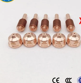 

Plasma cutting nozzle 420169 65A and 220971 electrode 5 sets