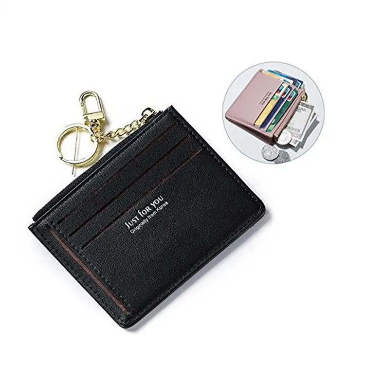 

Cross Border Supply of Goods Women's Genuine Leather Zipper Fashion Casual Wallet Card Bit More Wallet Customizable Logo Manufac