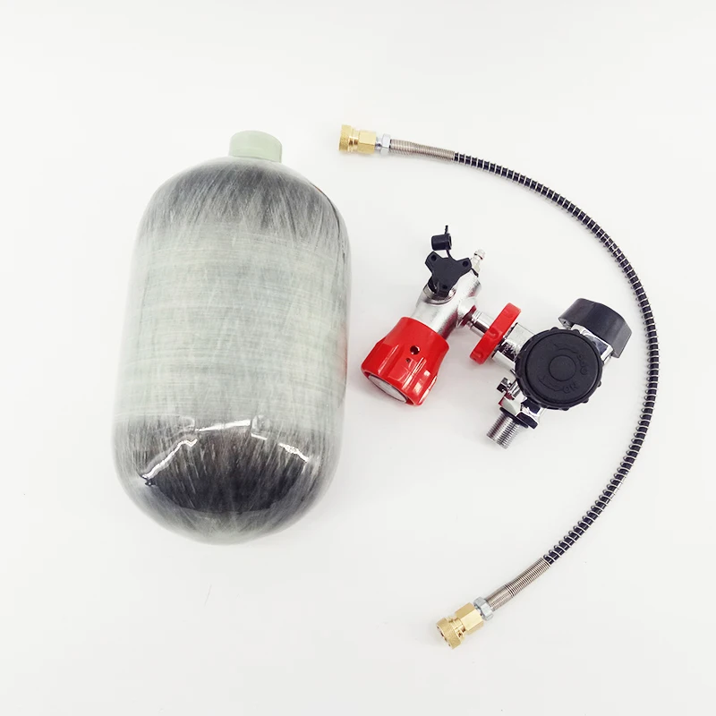AC520211 Mini Paintball Air Gun Airforce Condor 2L Carbon Tank Pcp Air Tank 300Bar Compressed Air Cylinder/Bottle With Valve