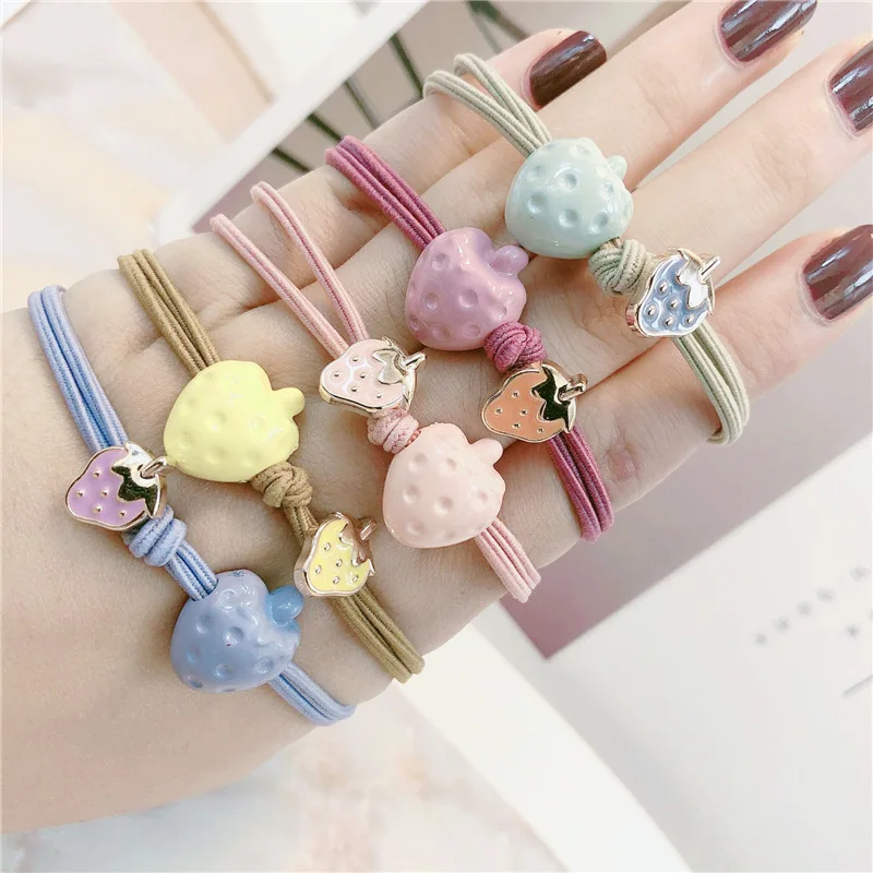 5 шт. эластичные ленты для волос в виде фруктов | Аксессуары одежды