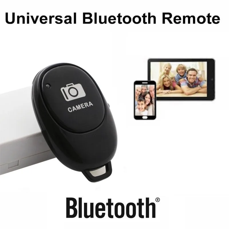 Bluetooth пульт дистанционного управления для IOS/Android Кнопка беспроводного управления Лер Автоспуск камера палка спуска затвора телефон Селфи