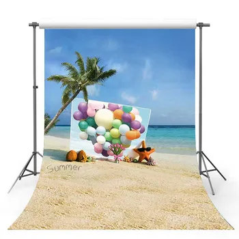 

TAIBO Vinyl Background Photography Beach and Ocean Background Seascape Photo Studio Backdrop Photocall