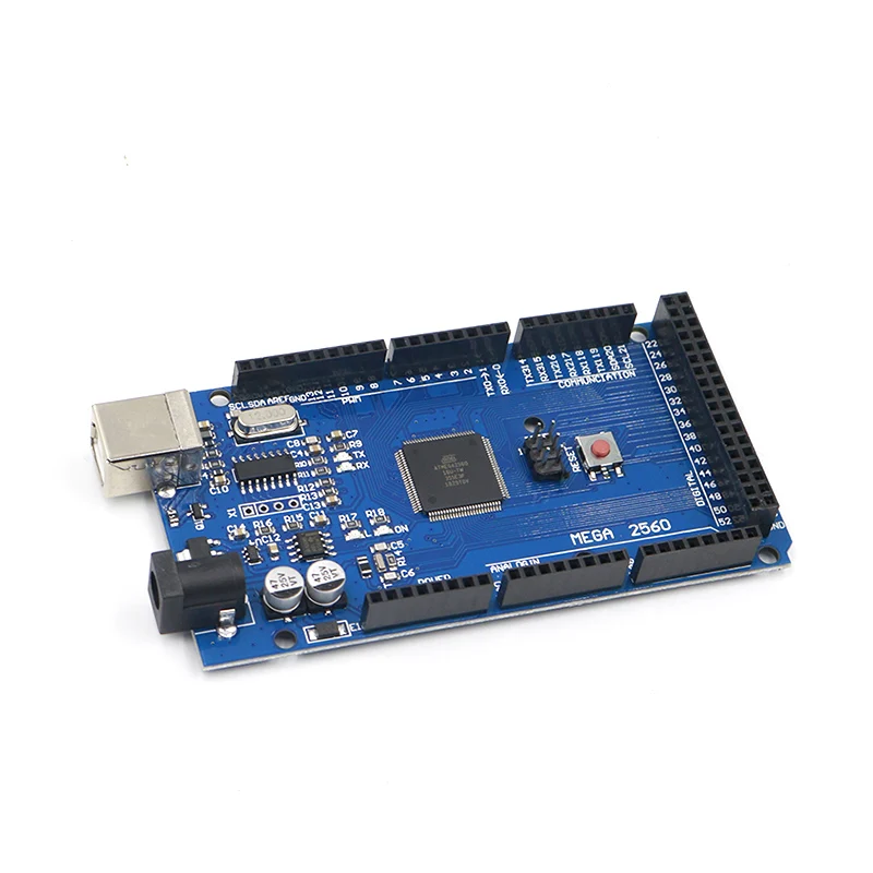 Mega 2560 R3 с логотипом mega2560 REV3 ATmega2560-16AU плата(не USB кабель) совместимый Mega 2560 r3 для Arduino