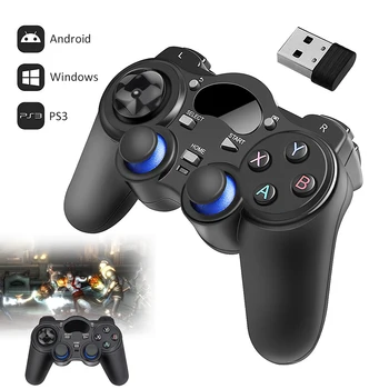 

2.4 G Controller Gamepad Android Wireless Joystick Joypad with OTG Converter For PS4 Smart Phone controller USB Wired Gamepad