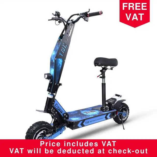 Внедорожный Электрический скейтборд с двумя колесами 1800 Вт * 2 60 в электрические