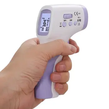 

Non-contact Forehead/Ear Infrared Thermometer Handheld Digital Thermometers Backlight Household Public Thermometers