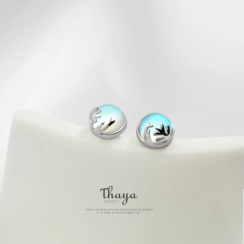 Koop Thaya 925 Zilveren Aurora Bos Oorbel Oorbellen Oorspronkelijke Ontwerp Sieraden Voor Vrouwen Elegante Gift