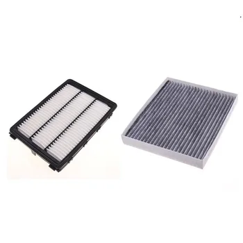 

Cabin Air Filter Set Fit For Hyundai TUCSON 1.6T 2.0L IX35 ENCINO Elantra 1.4T 1.6L Model 2015 2016 2017 2018 Filter Accessories