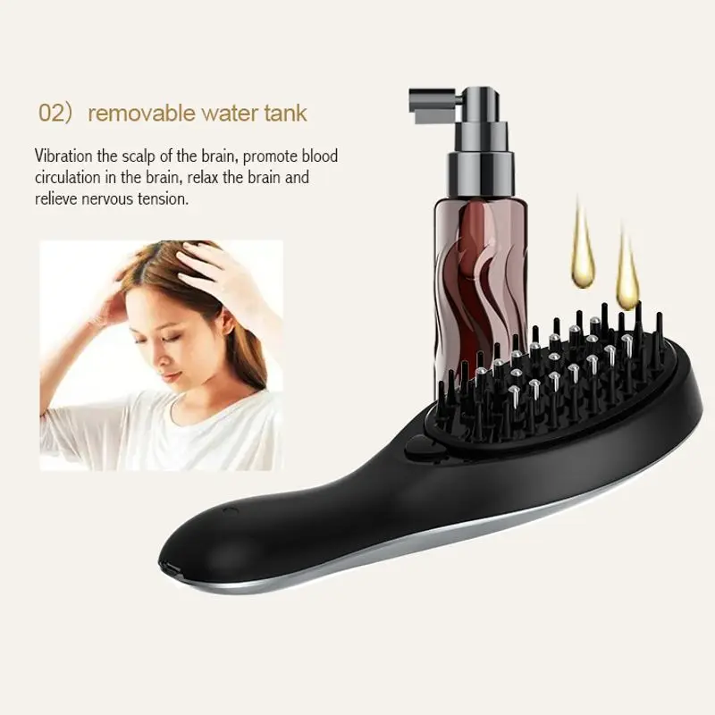  Men Women New Massage Comb Vibration Multi-function Beauty Tools Portable Electric Hair Combs