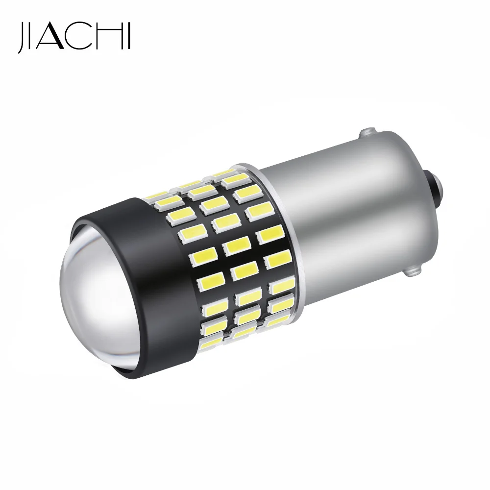 JIACHI 2 шт. авто светильник ing 12 24V 1156 BA15S P21W светодиодный Сигнальные лампы задний