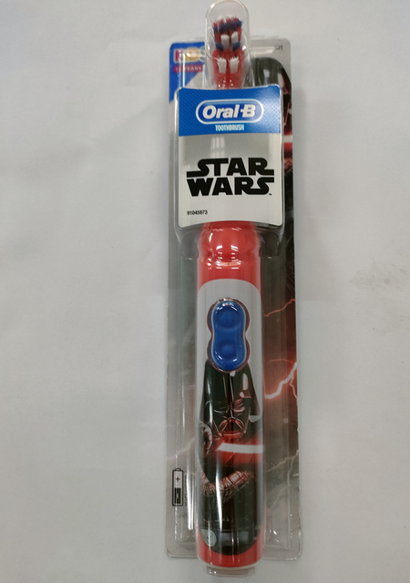 Toothbrush Kids Rotation Vitality Cartoon Soft  Bristles Battery Powered Tooth Brush for Children Oral Gum Care
