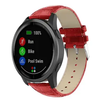 

Leather Replacement Strap for Garmin Vivoactive 3 Vivoactive 4S Smart wristband for Garmin Vivoactive 4 Watch band