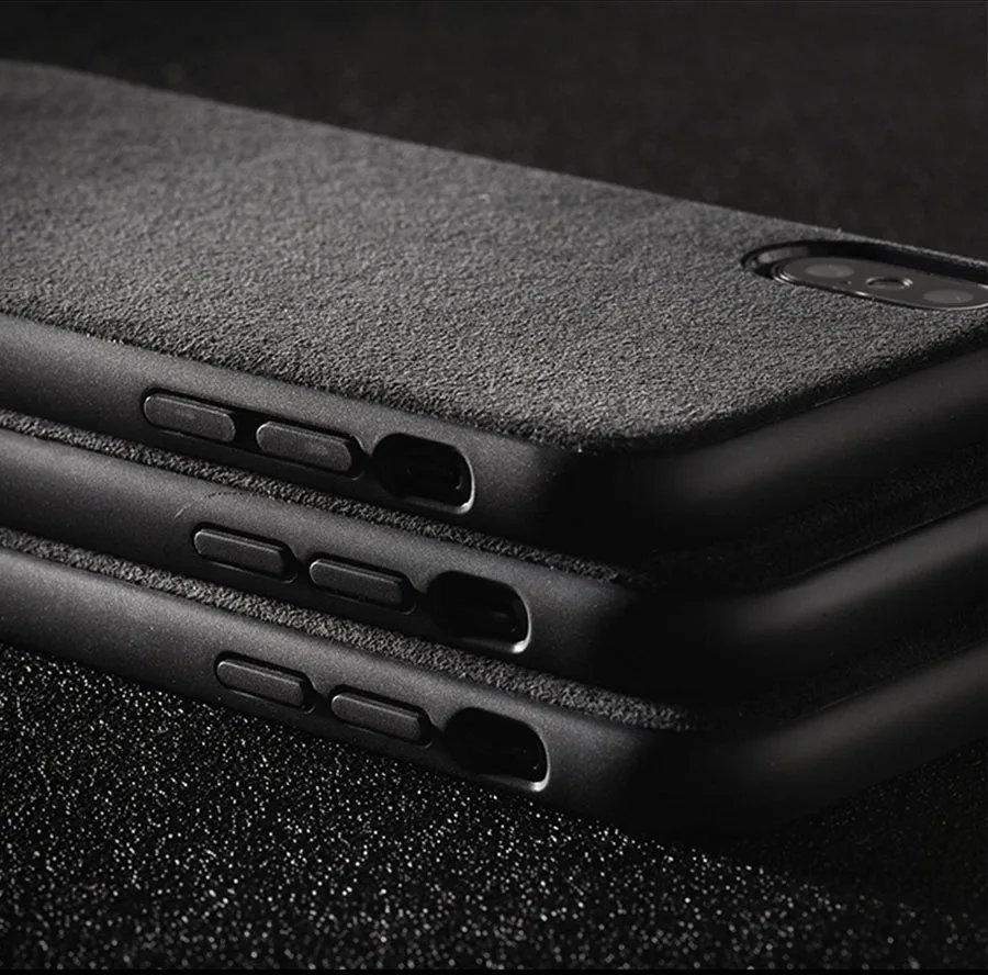 Luxury Leather Phone Case for Apple iPhone 12 Mini 11 Pro Max Xs XR 6s 7 8 Plus iPhone11 Official Logo Silicon Suede Cover Coque