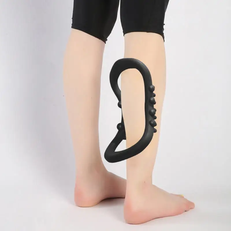 Massage Yoga Circle TPE Pilates Ring Gym Home Fitness Workout Sports Training Equipment Tool Accessories