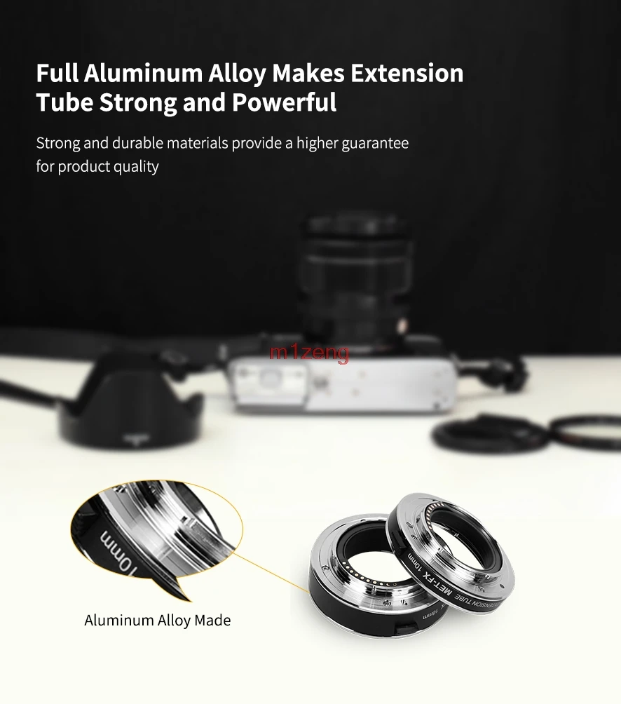 Автофокус AF Макро Удлинитель 10 мм 16 мм адаптер для Fujifilm FX x mount XE3 XT10 XT30 XH1 X100F X100 XT100 камера