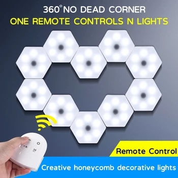 

2020 New DIY Under Cabinet Light Dimmer Quantum Touch Sensitive Sensor Remote Control Night Led Lights Bedroom Decoration Lamps
