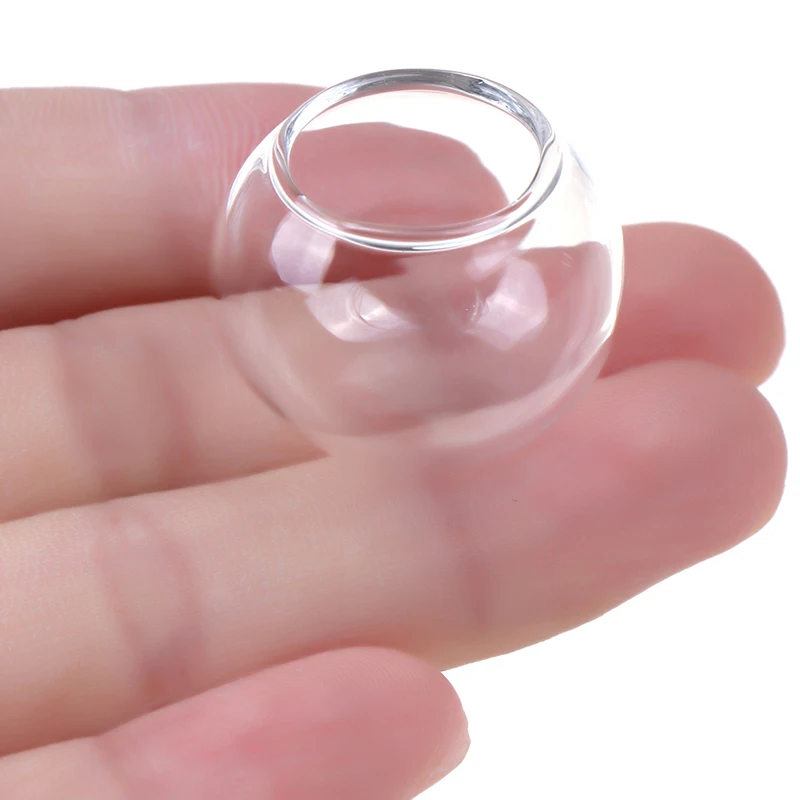 1Pcs Dollhouse Miniature Mini Fish Tank Mini Glass Bowl Doll House Accessories