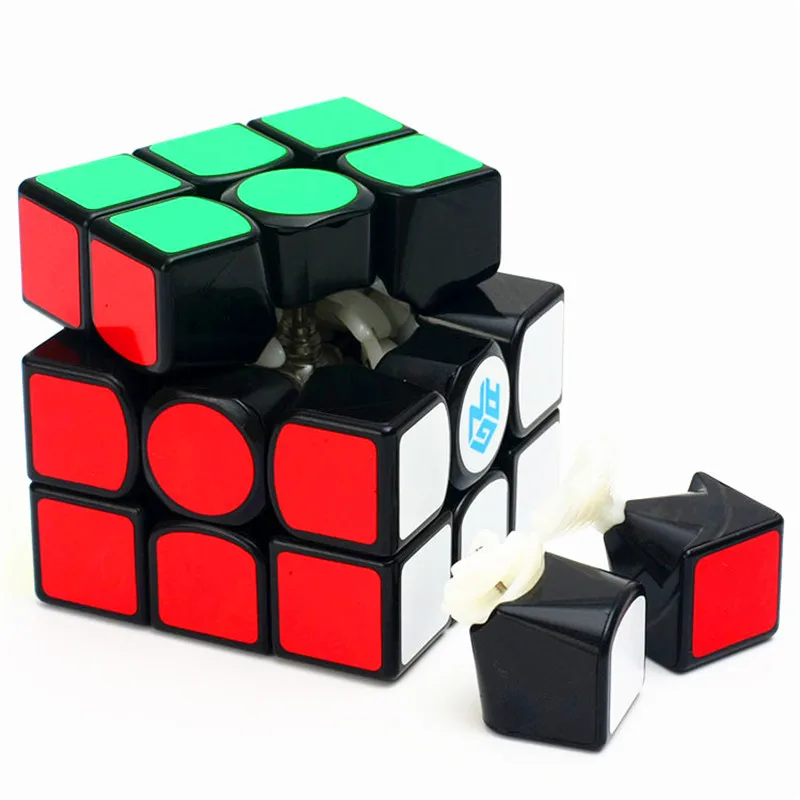 GAN 356Air персональное издание 3x3x3 профессиональный конкурс черный магический куб быстрый ультра-Гладкий скоростной головоломка куб 3x3 детские игрушки подарок