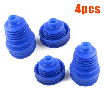 

4pcs Universal Silicone CV Constant-velocity Dust Cover Joint Boot Drive Shaft Universal Suitable For All Cars